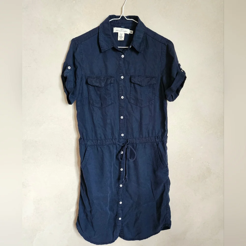 L.O.G.G. navy dress size 6 - Picture 1 of 4